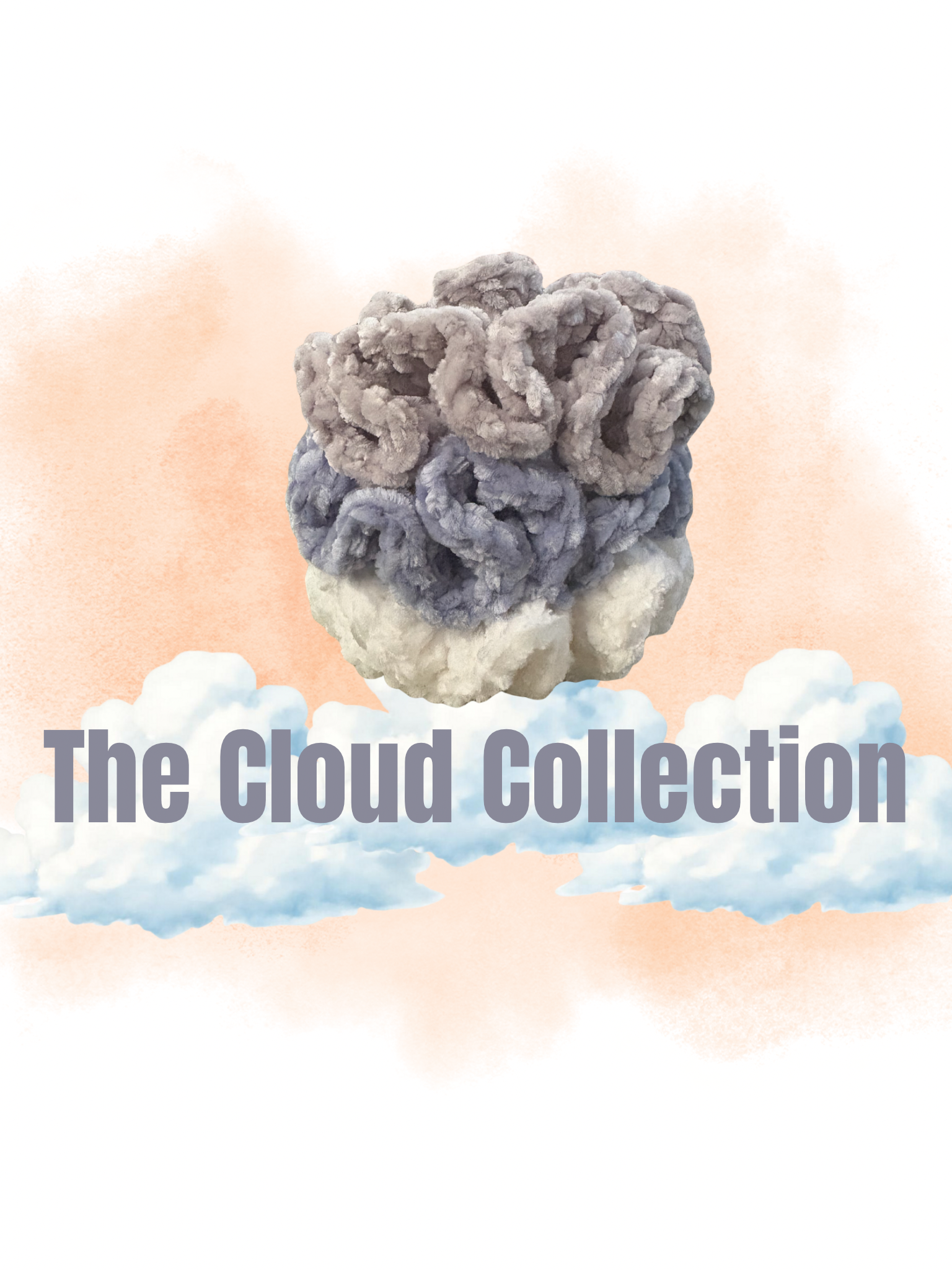 Velvet Scrunchie Cloud Collection