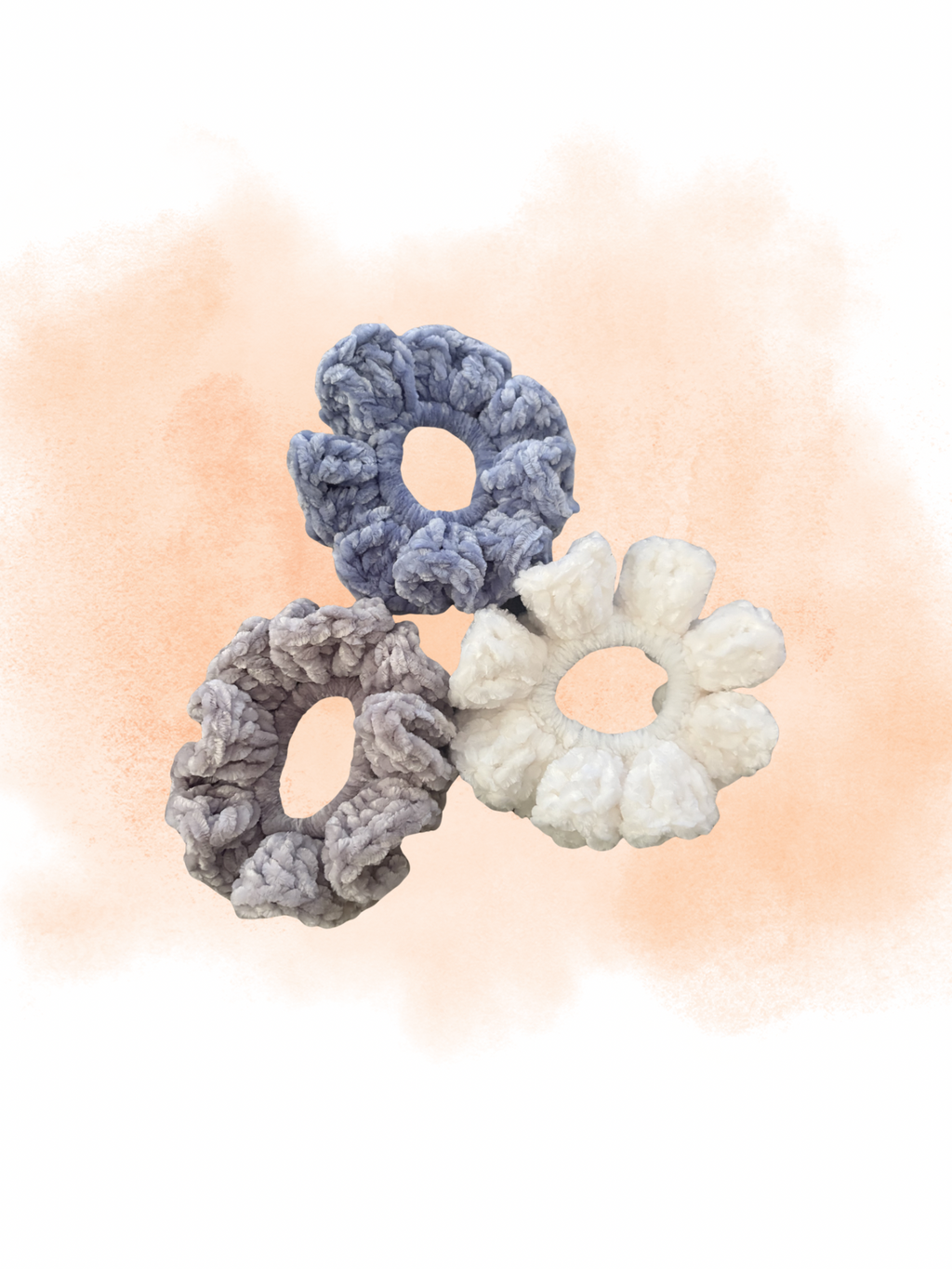 Velvet Scrunchie Cloud Collection