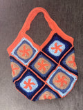 Granny Square Tote Bag - Starfish