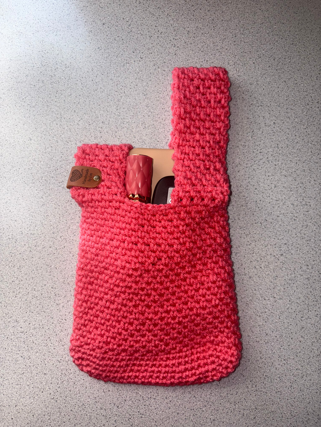 Knot Bag Wristlet - Pink