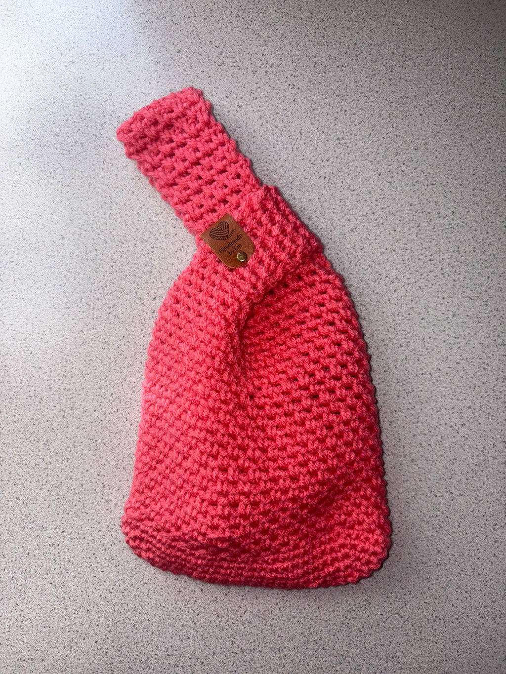 Knot Bag Wristlet - Pink