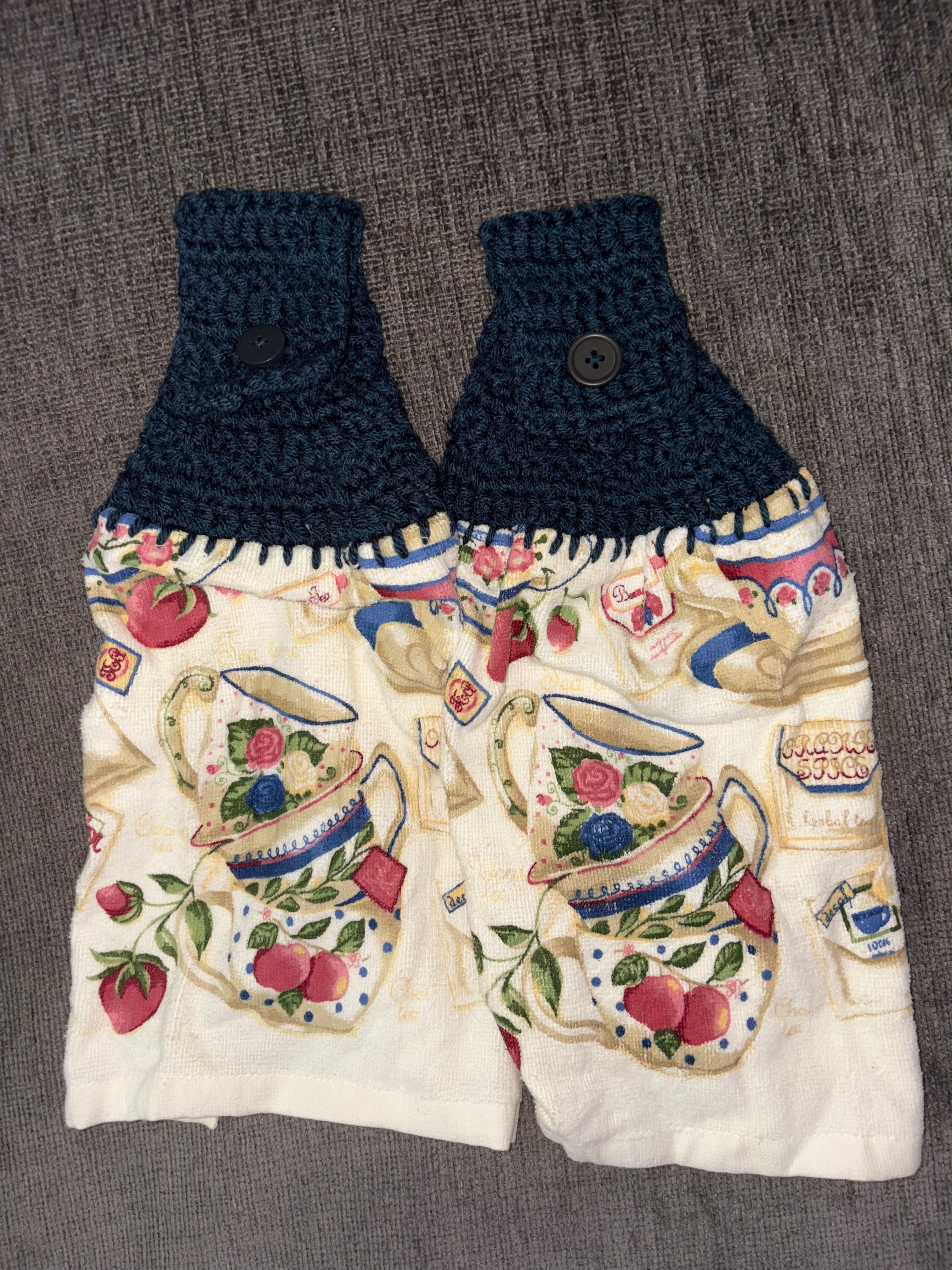 Hanging Towel Set - Tea Party